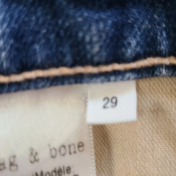 RAG & BONE Farrah Ankle Cigarette Raw Hem Jeans W25691465FAR Women's 29 - Picture 10 of 10